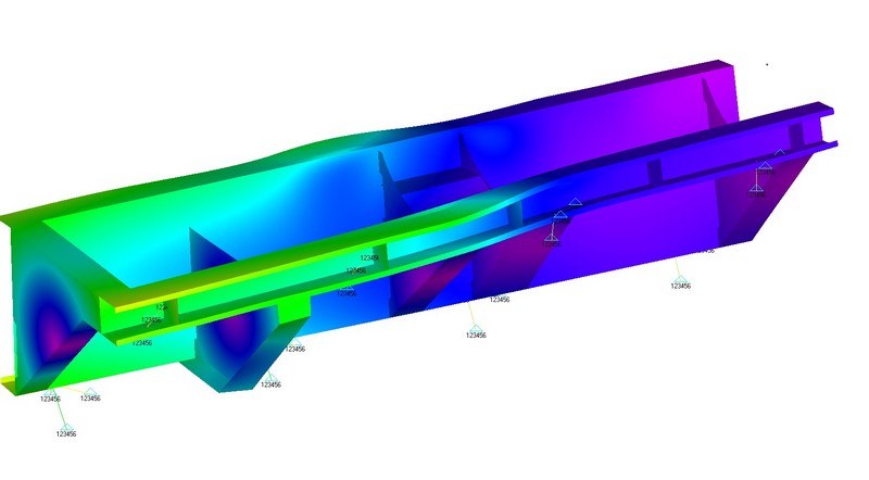 Eigenfrequentievervorming KM skid